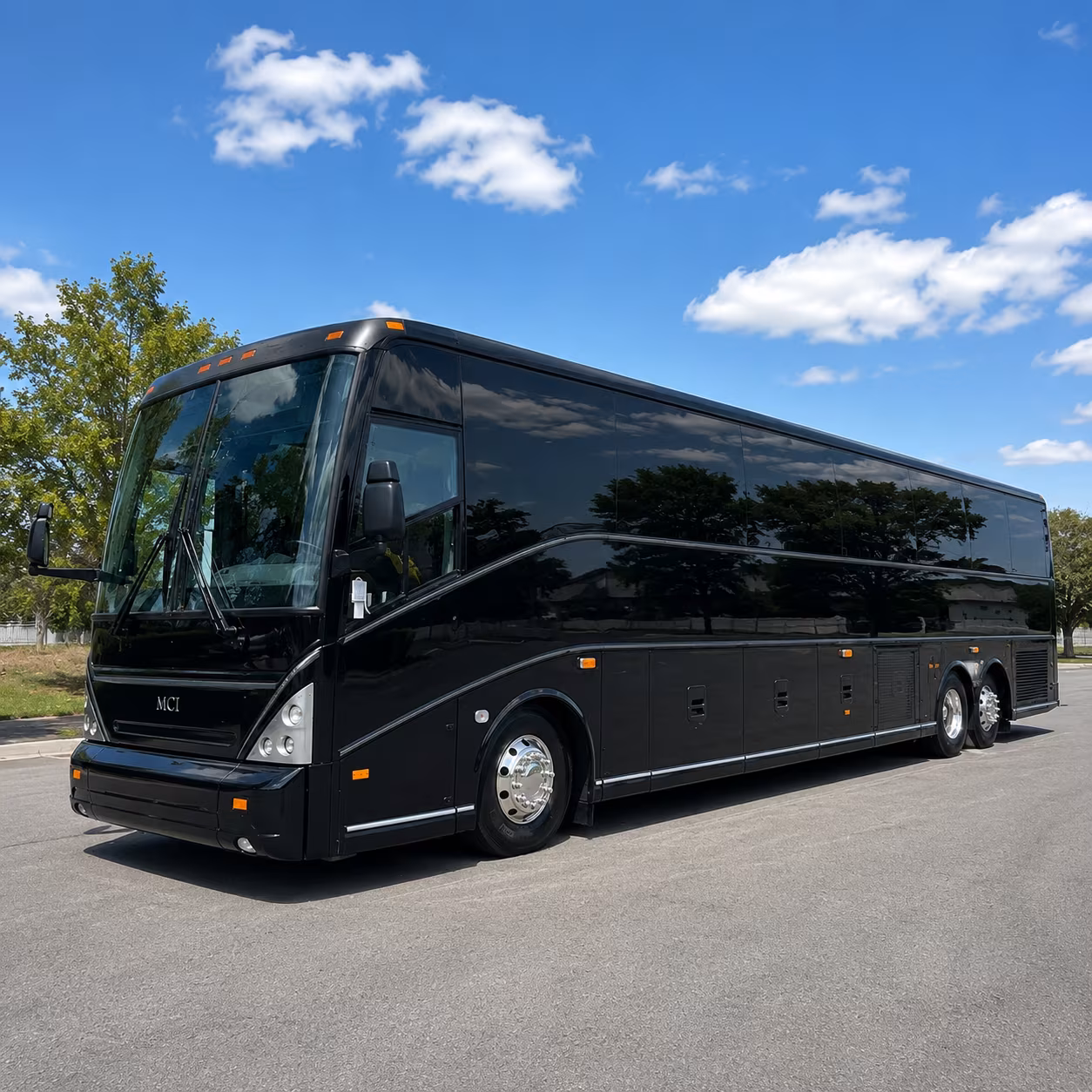 Pittsburgh Airport Shuttle & Transportation party bus exterior