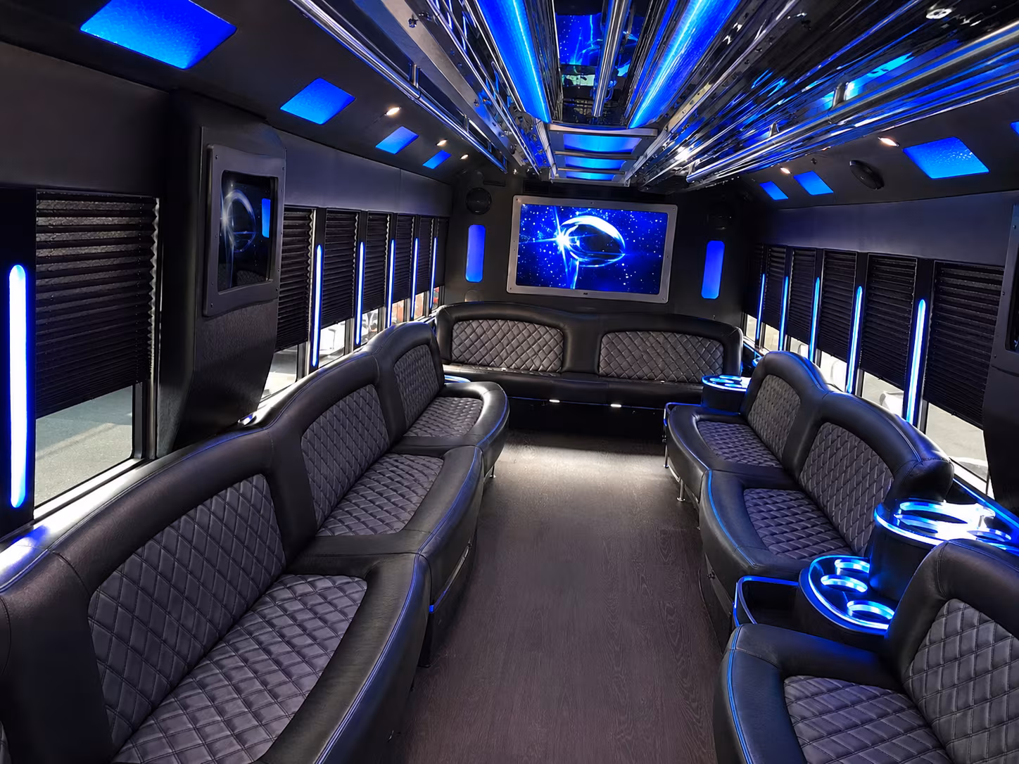 Pittsburgh Birthday, Sweet 16, & Quinceañera Transportation onboard seating