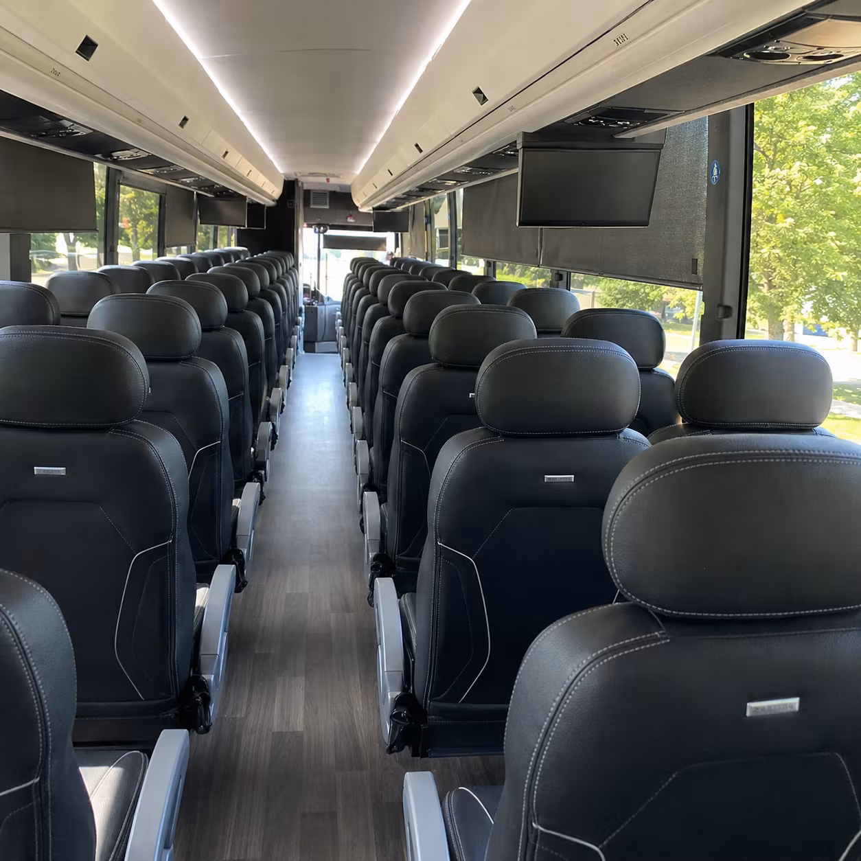 Pittsburgh Corporate Transportation party bus exterior