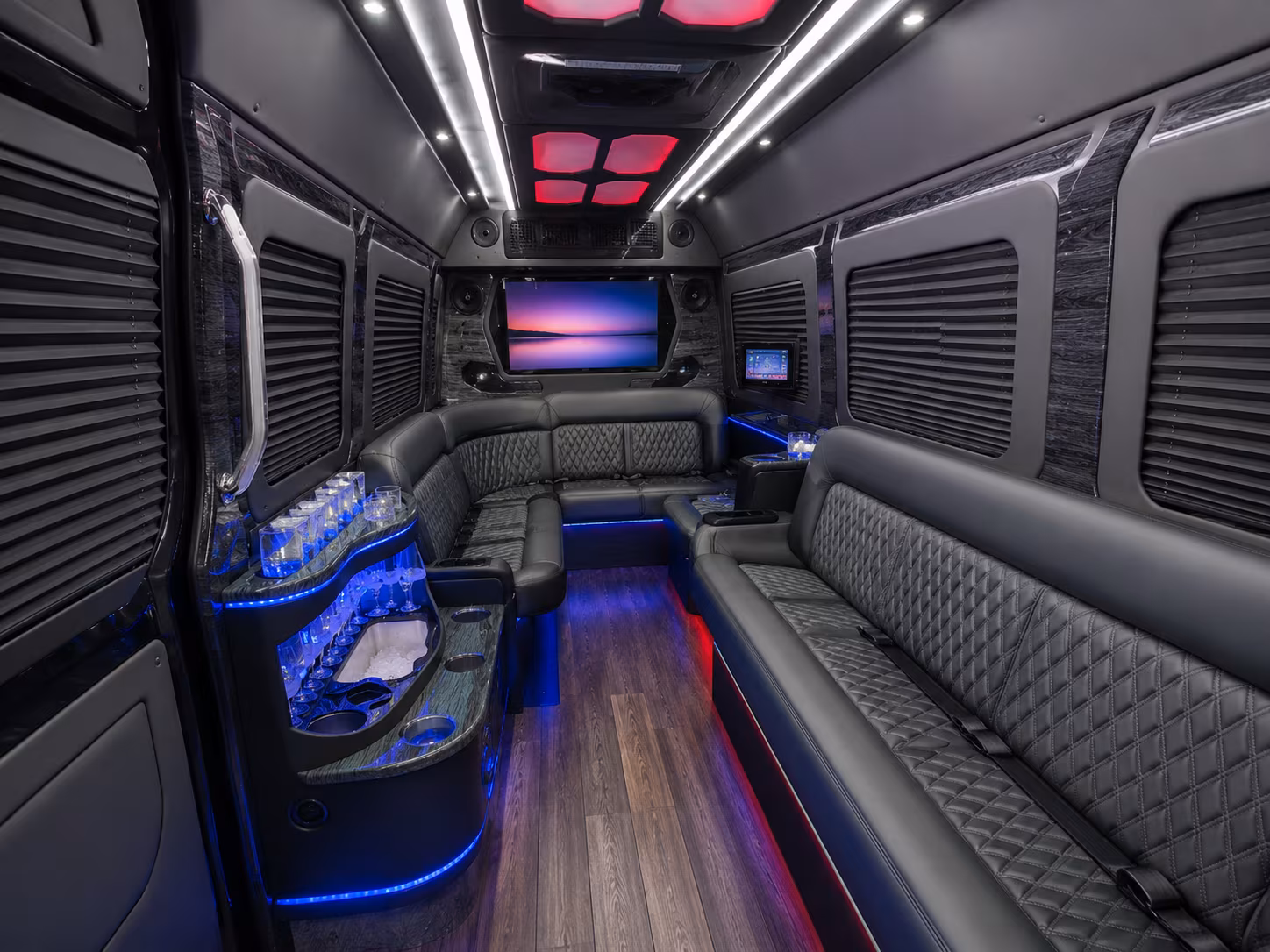 Pittsburgh Corporate Transportation onboard seating