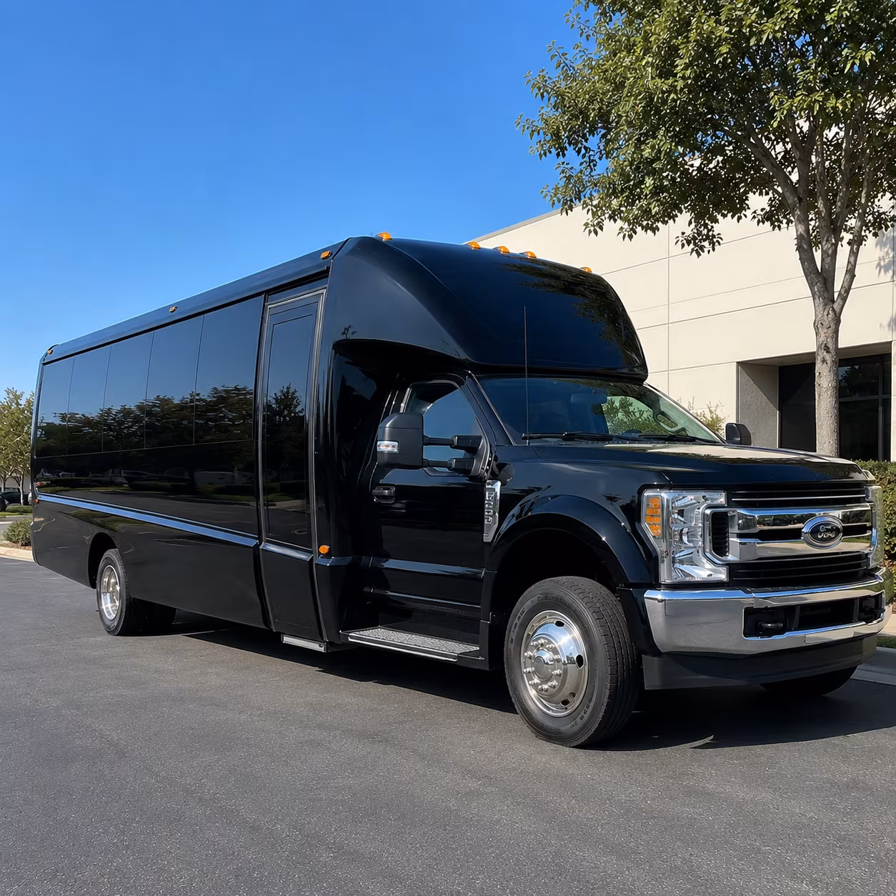 Pittsburgh Corporate Transportation party bus exterior