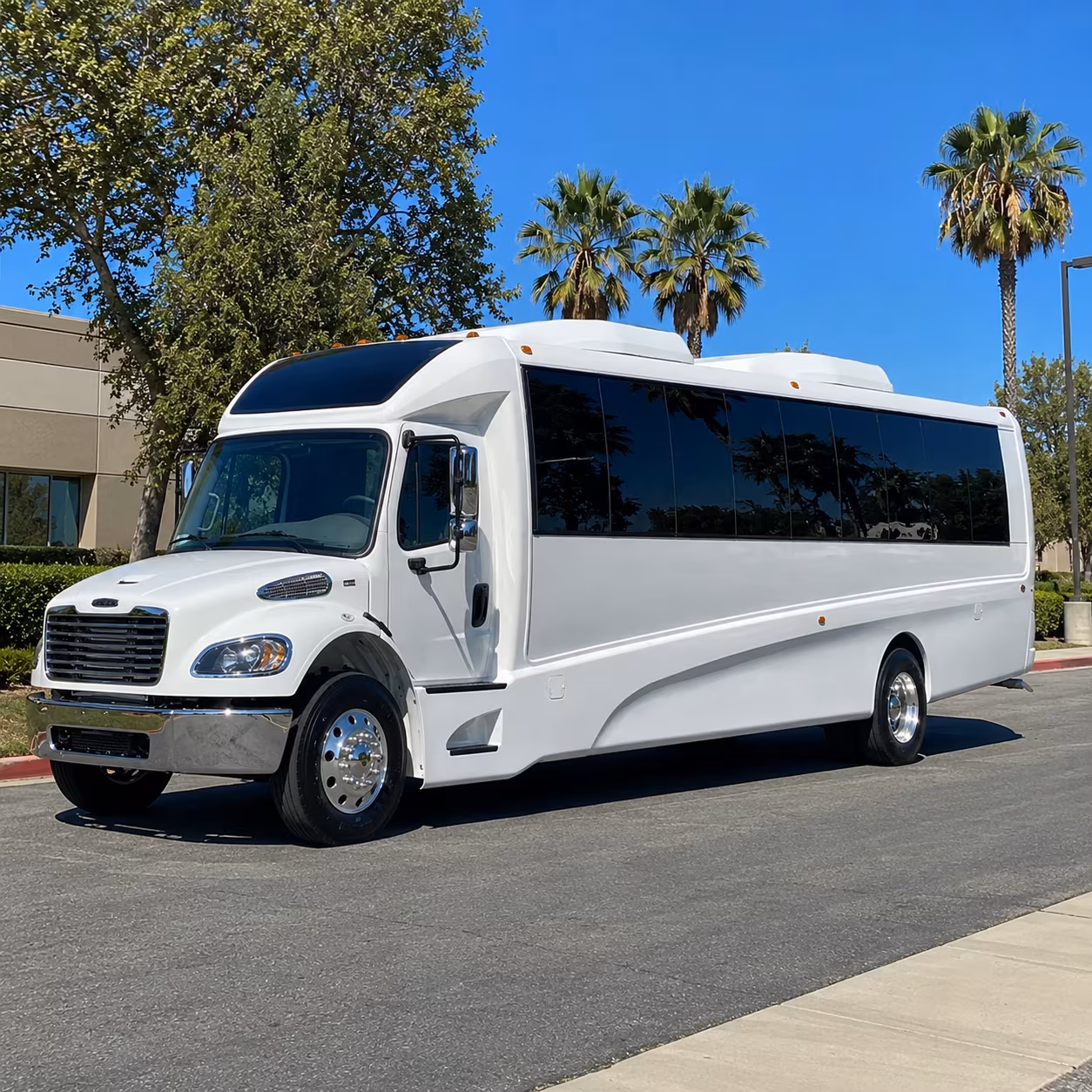 Pittsburgh School Event Transportation party bus exterior