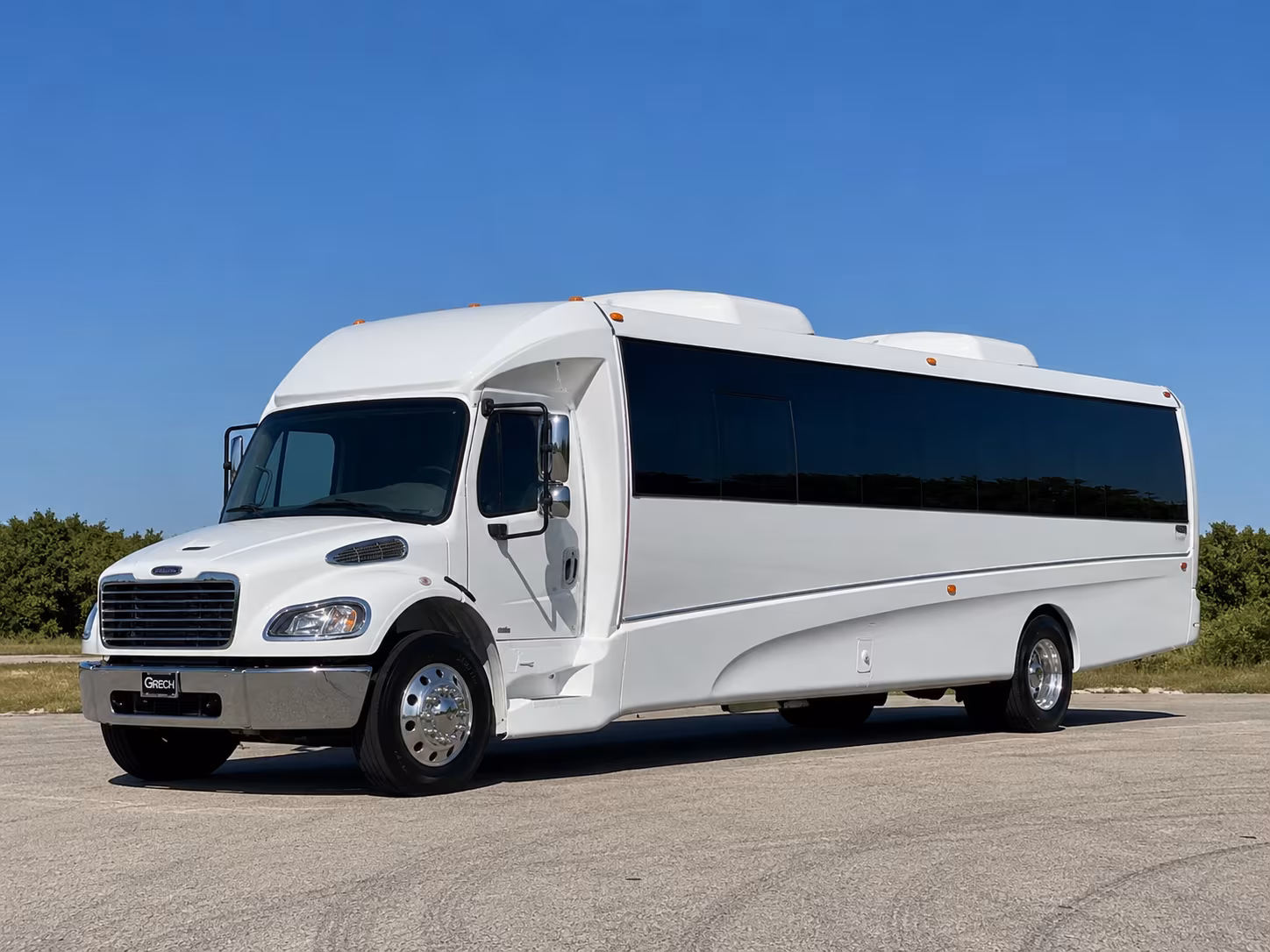 Pittsburgh Sporting Event Transportation party bus exterior