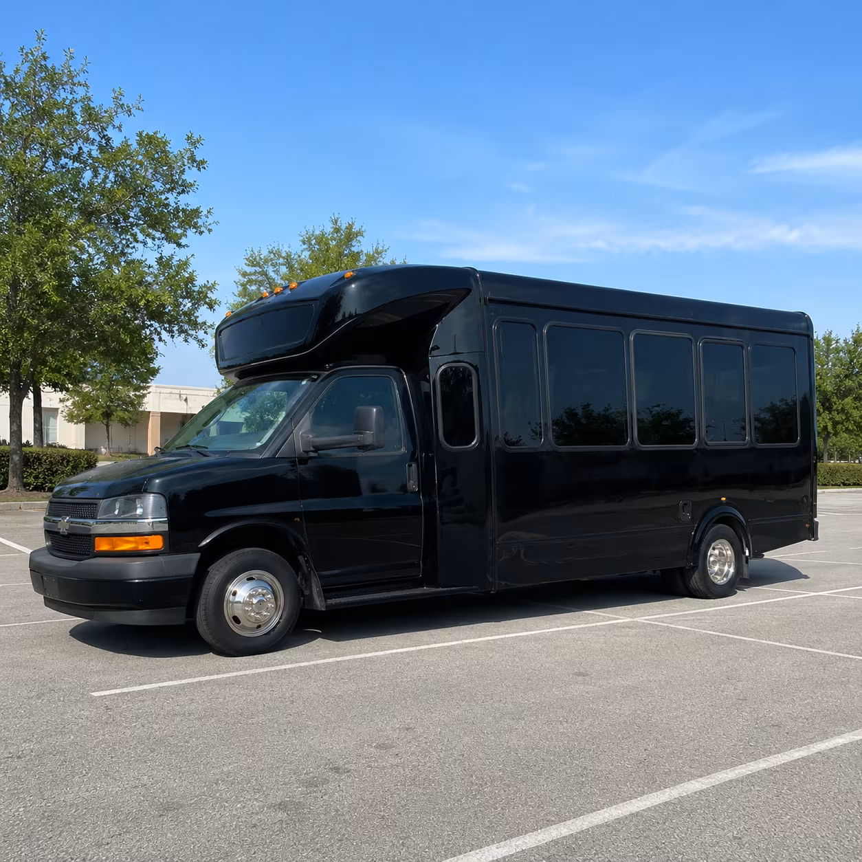 Pittsburgh Wedding Transportation party bus exterior